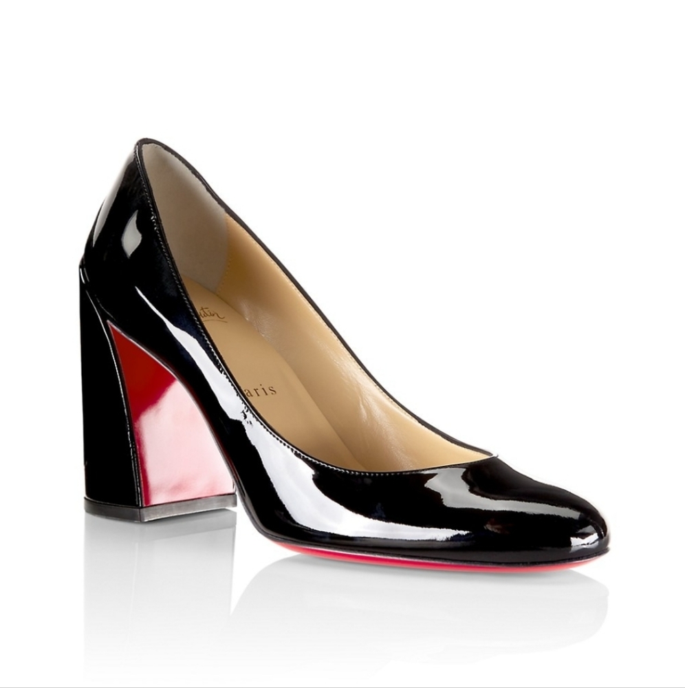 Christian Louboutin Miss Sab Patent 85 MM Heels